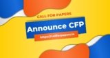 Announce CFP on Call for Papers Website
