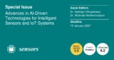 Call for Papers to Special Issue on Intelligent Sensors